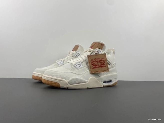 Jordan AO2571-100 Air Levi's x 'White' 4 1026